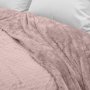 Κουβέρτα Fleece Υπέρδιπλη Sherpa Lofti Λιλά Lino Home
