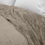 Κουβέρτα Fleece Υπέρδιπλη Sherpa Lofti Taupe Lino Home