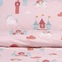Σετ Σεντόνια Μονά Cloud Kingdom Pink Lino Home