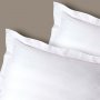 Ξενοδοχειακή Μαξιλαροθήκη (50x70) Oxford Barri White Lino Home