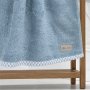 Πετσέτα Προσώπου Marley Denim Lino Home