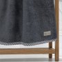 Πετσέτα Προσώπου Marley Ανθρακί Lino Home