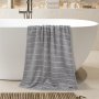 Πετσέτα Σώματος Loomline Γκρι Lino Home