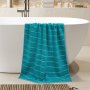 Πετσέτα Σώματος Loomline Πετρόλ Lino Home