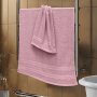 Σετ Πετσέτες Μπάνιου (2τμχ) Marea Dpink Lino Home