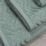 Σετ Πετσέτες Μπάνιου (3τμχ) Wavie Μέντα Lino Home