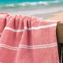 Πετσέτα/Παρεό Veliu Κοραλί Lino Home