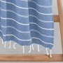 Πετσέτα/Παρεό Veliu Γαλάζιο Lino Home