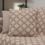 Ριχτάρι Τριθέσιου (180x300) Milto Dusty Pink Lino Home