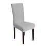 Κάλυμμα Καρέκλας Ελαστικό Elegance Ανοιχτό Γκρι Lino Home
