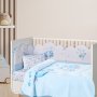 Κουβέρτα Βελουτέ Κούνιας Relax 4918 Das Kids