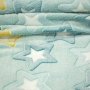 Φωσφοριζέ Κουβέρτα Fleece Κούνιας Ster Mint Lino Home