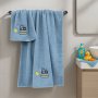 Σετ Πετσέτες Βρεφικές (2τμχ) Trattore Blue Lino Home