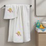 Σετ Πετσέτες Βρεφικές (2τμχ) Corno White Lino Home