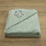 Βρεφική Κάπα Elephantaki Mint Lino Home