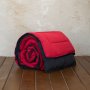 Πάπλωμα Υπέρδιπλο Abalone Ruby Red / Black Nima Home