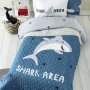 Κουβερλί Μονό Shark Area Nima Kids