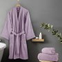 Μπουρνούζι Kimono Velvet Lilac Nima Home
