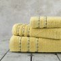 Σετ Πετσέτες Μπάνιου (3τμχ) Retour Mustard Nima Home