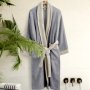 Μπουρνούζι Ease Gray / Sand Beige Nima Home