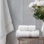 Σετ Πετσέτες Μπάνιου (3τμχ) Aveline White Nima Home