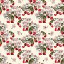 Κουρτίνα (135x270) Με Τρέσα Cherries 101 Beige Lino Home