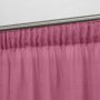 Κουρτίνα (150x295) Με Τρέσα 1010 Dark Pink Lino Home
